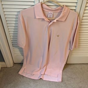 Pink brooks brothers polo size large